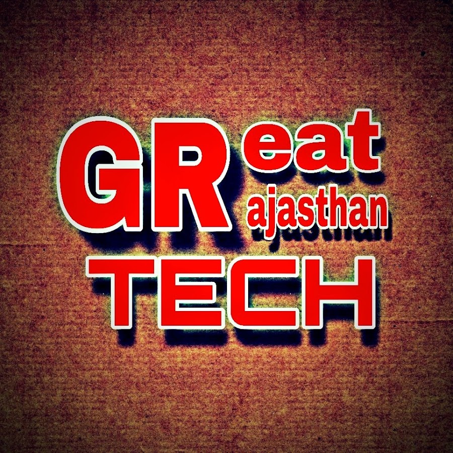 GREAT RAJASTHAN Tech Avatar channel YouTube 