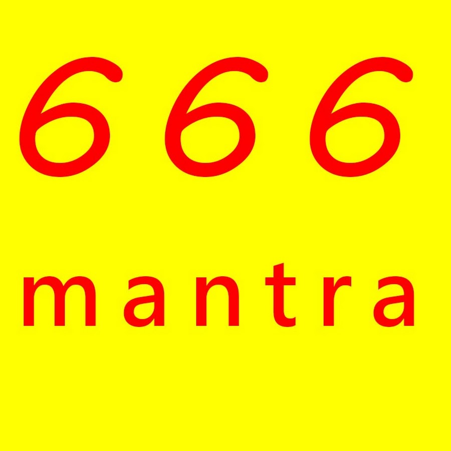 666 mantra Awatar kanału YouTube