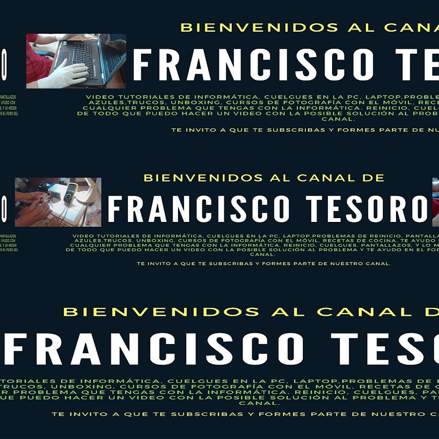 Francisco Tesoro Avatar canale YouTube 