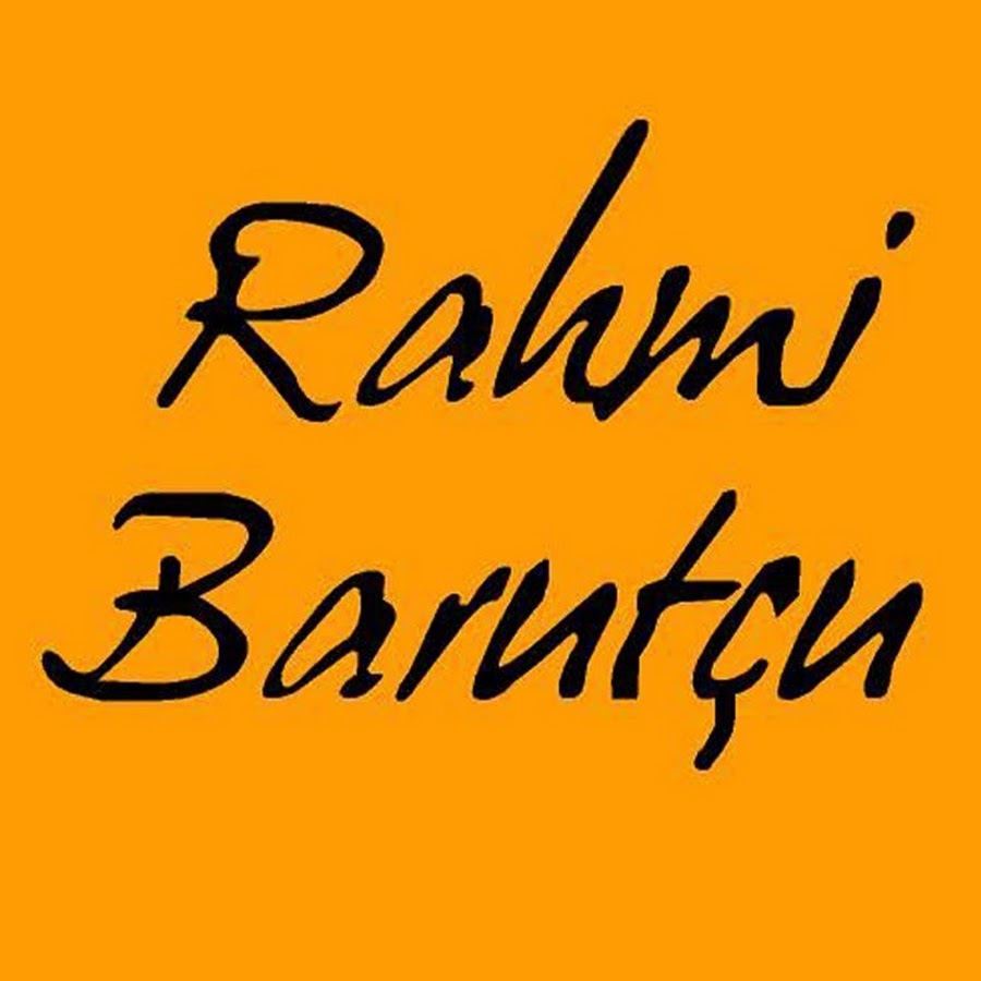 Rahmi BarutÃ§u YouTube channel avatar