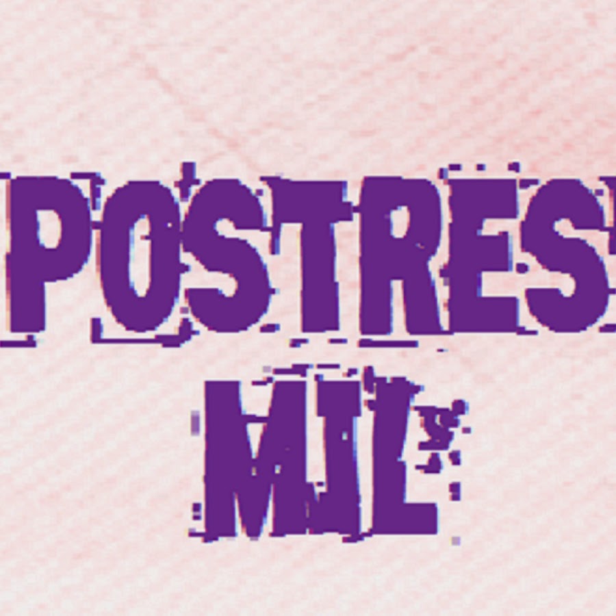 PostresMil رمز قناة اليوتيوب