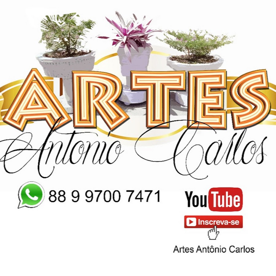 Artes AntÃ´nio Carlos YouTube channel avatar