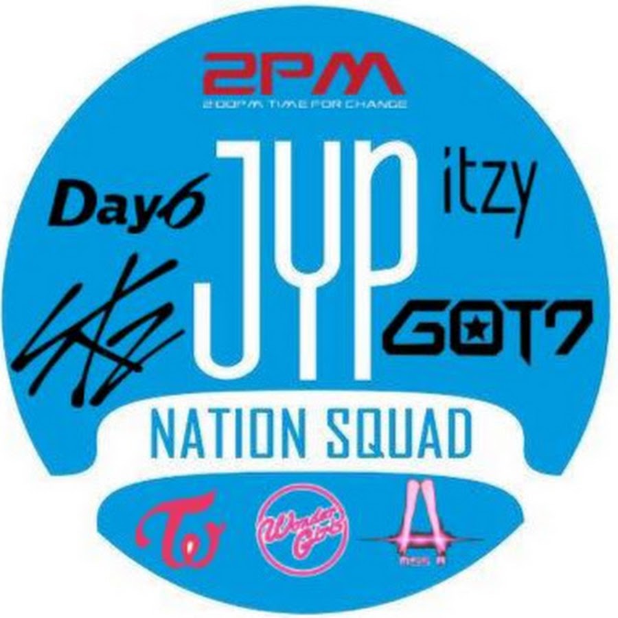 JYP NATION ইউটিউব চ্যানেল অ্যাভাটার
