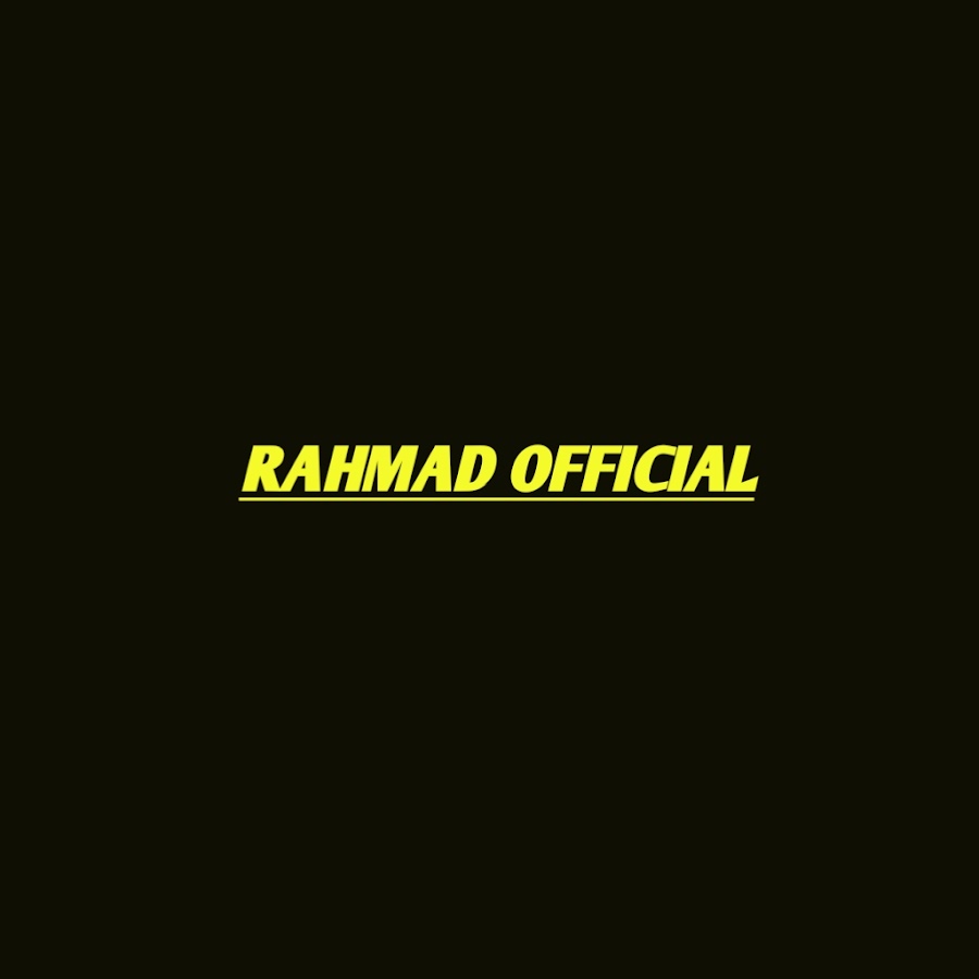 Rahmad Hidayat YouTube channel avatar