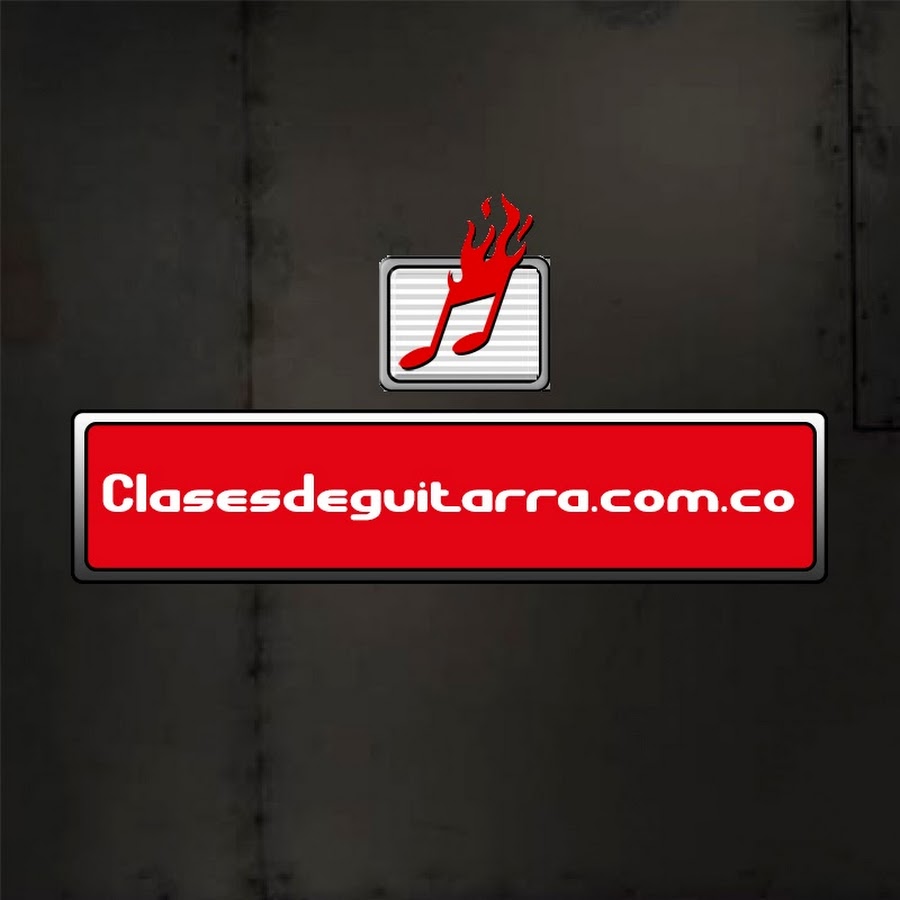 Clasesdeguitarra.com.co رمز قناة اليوتيوب