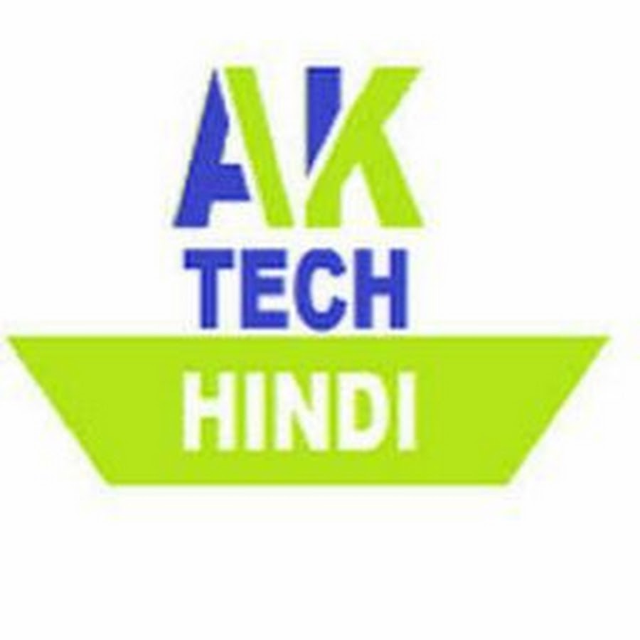 AK TECH HINDI YouTube channel avatar
