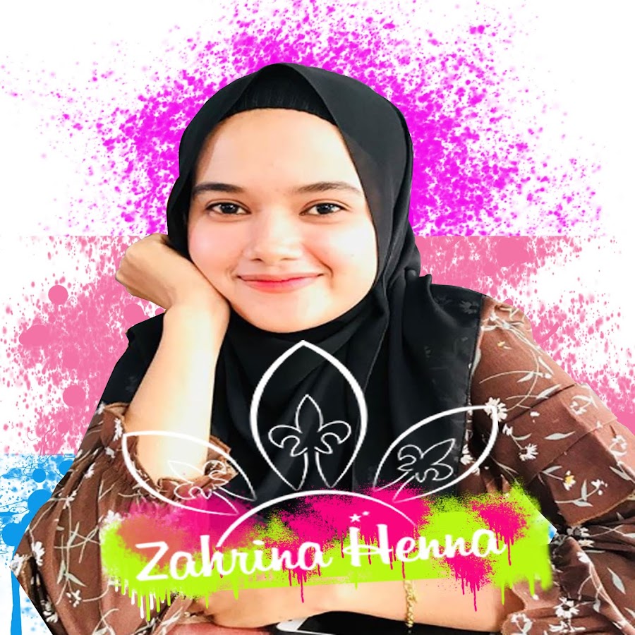 zahrina henna YouTube channel avatar