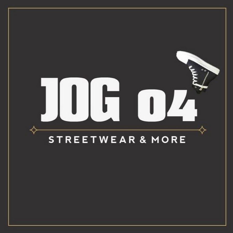 JOG04 Streetwear Avatar de chaîne YouTube