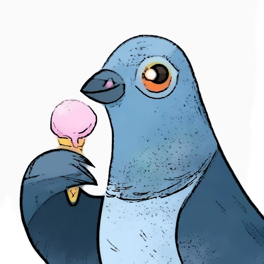 Картинка голубя в очках