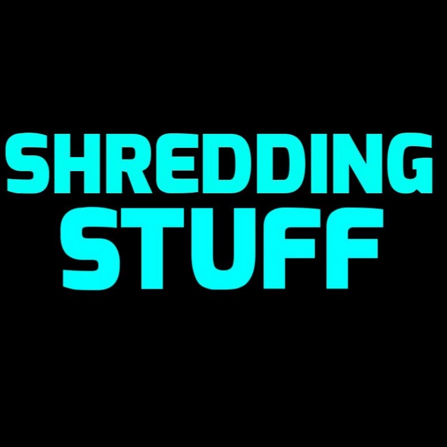 Shredding Stuff YouTube kanalı avatarı