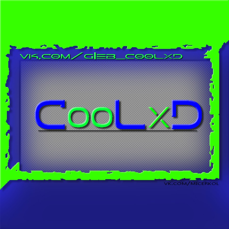CooLxD channel YouTube channel avatar