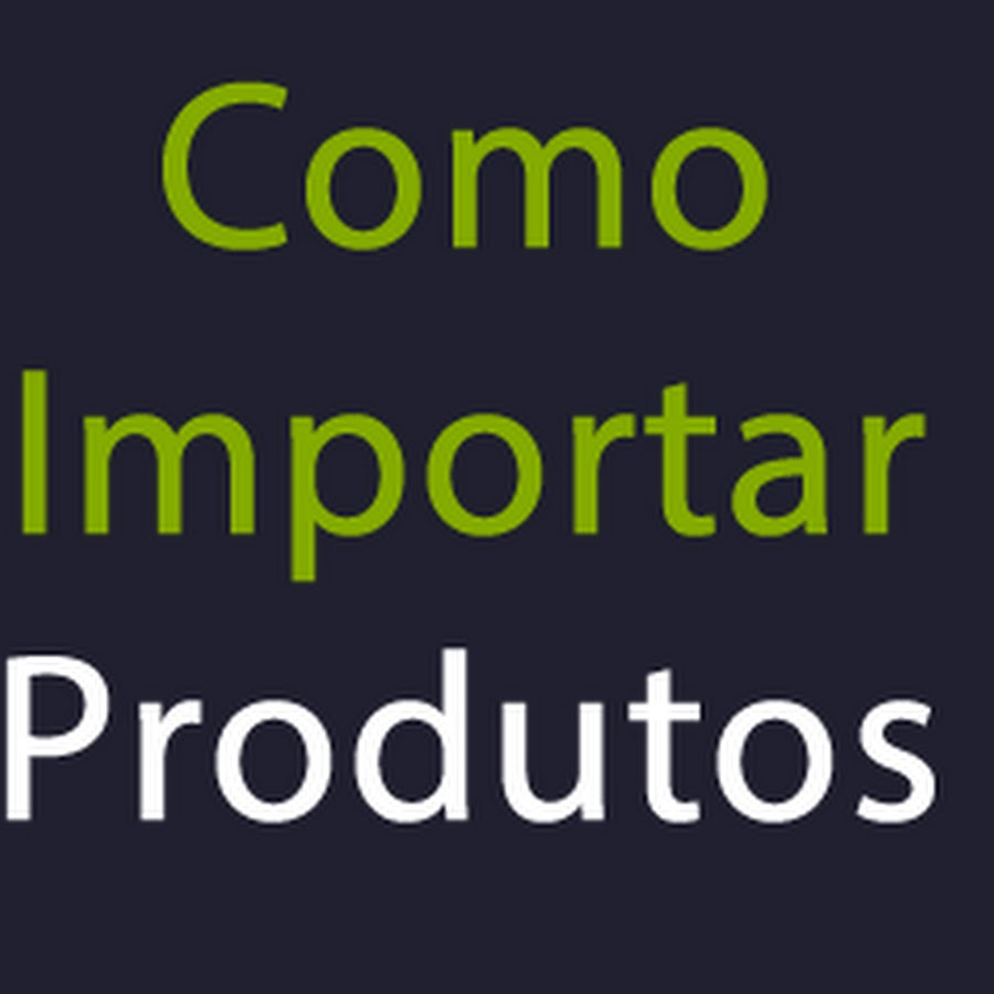 Como Importar Produtos Awatar kanału YouTube