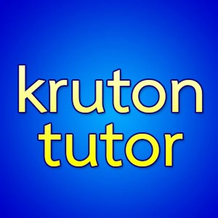 Kruton sai 2 YouTube 频道头像