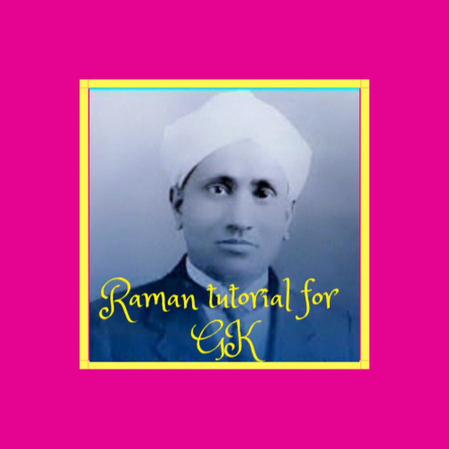 Raman Tutorial For G.K Chaya YouTube channel avatar