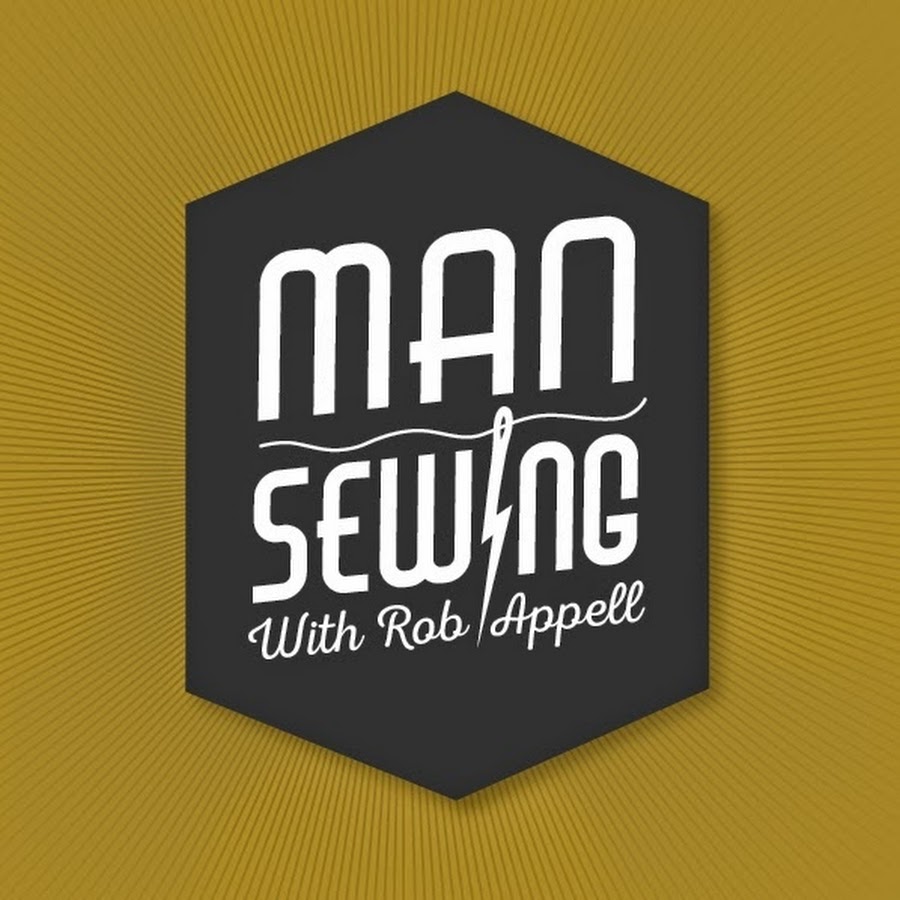 Man Sewing