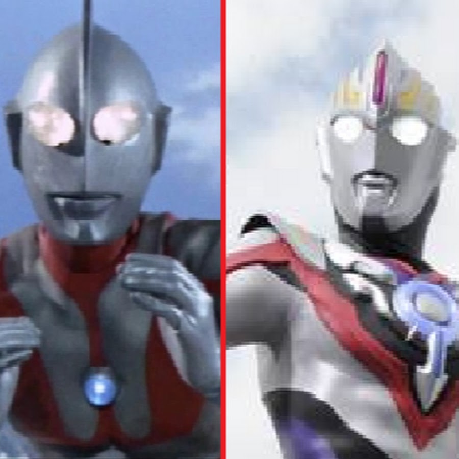 Ultraman Old and new YouTube channel avatar