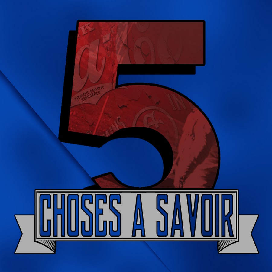 5 CHOSES Ã€ SAVOIR YouTube channel avatar