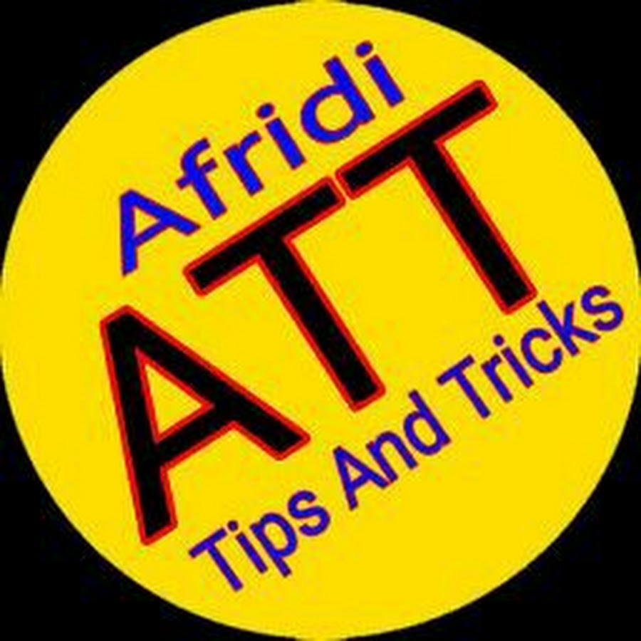 Afridi Tips And Tricks YouTube channel avatar