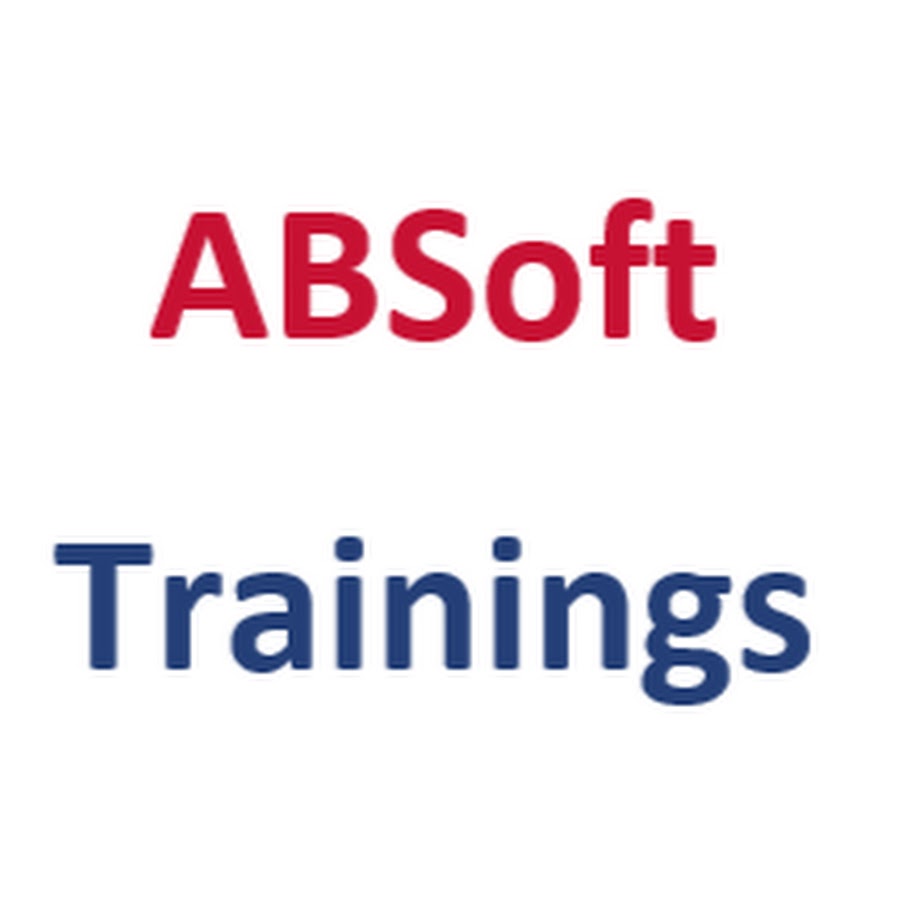 ABSoft Trainings YouTube channel avatar