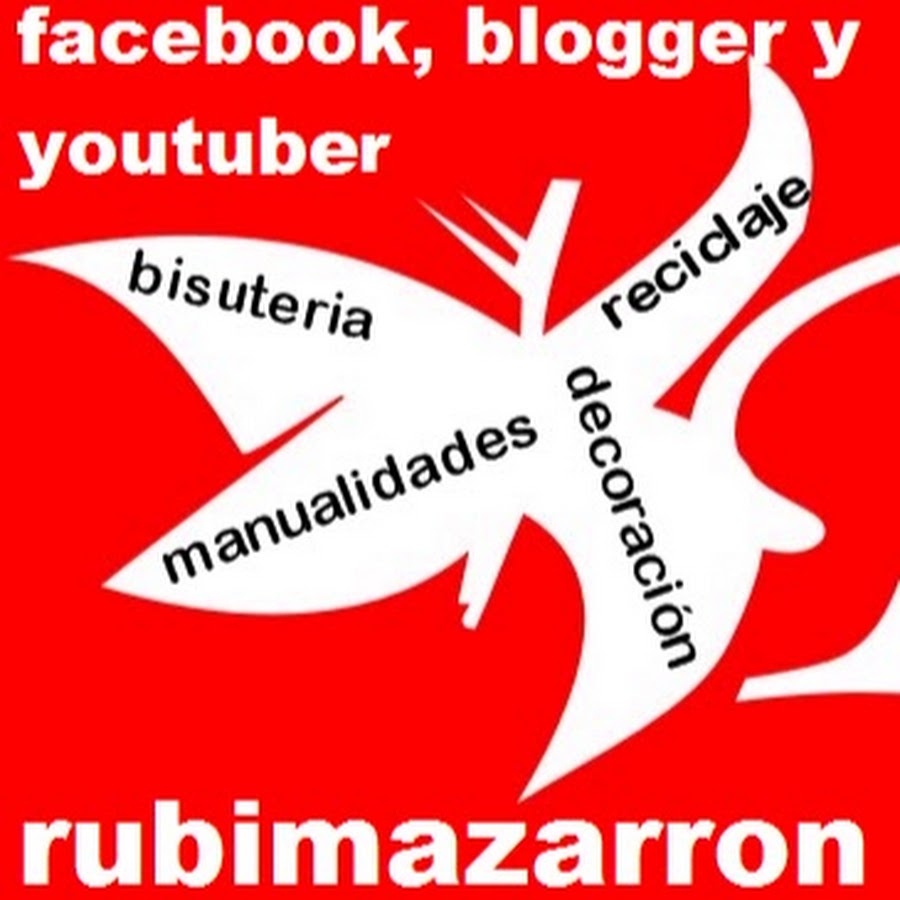 rubi mazarron manualidades Avatar canale YouTube 