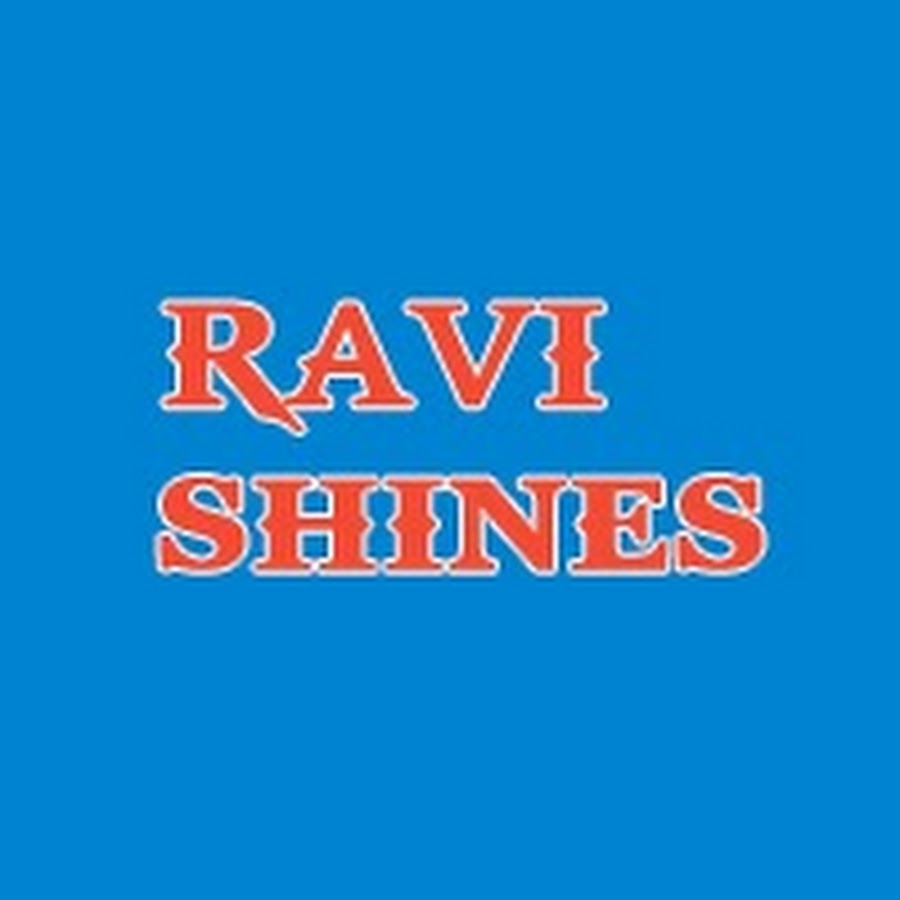 Ravi Shines Tamil Avatar canale YouTube 