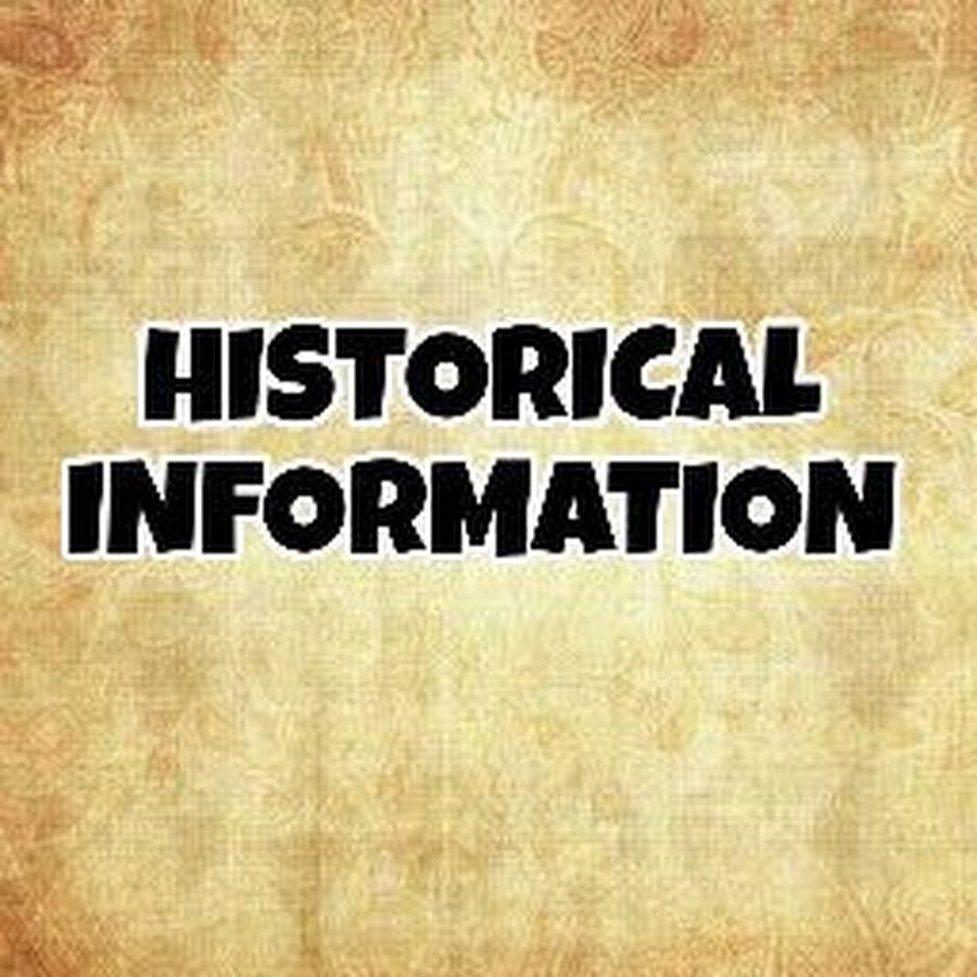 HISTORICAL INFORMATION Avatar canale YouTube 