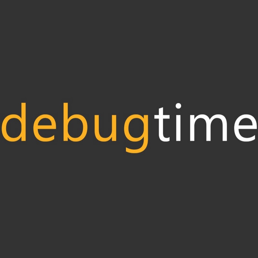 debugtime YouTube channel avatar