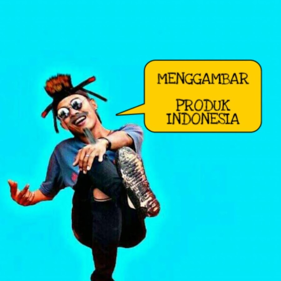 Menggambar produk Indonesia ইউটিউব চ্যানেল অ্যাভাটার