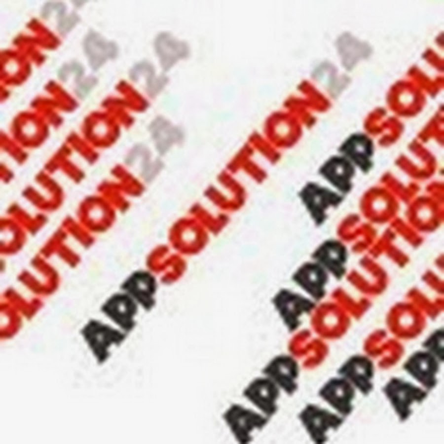 AppSolution24 YouTube channel avatar