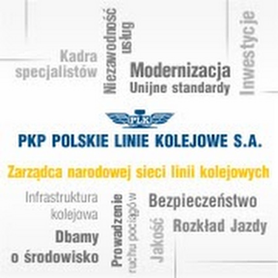 PKP Polskie Linie Kolejowe S.A. Avatar canale YouTube 