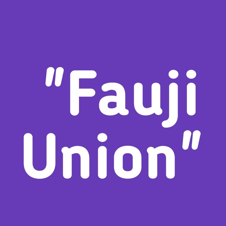Fauji Union यूट्यूब चैनल अवतार