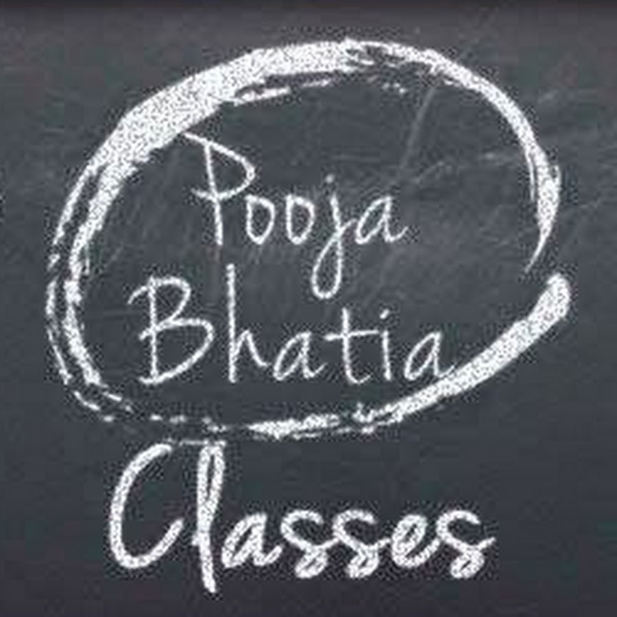 Pooja Bhatia Classes Avatar canale YouTube 