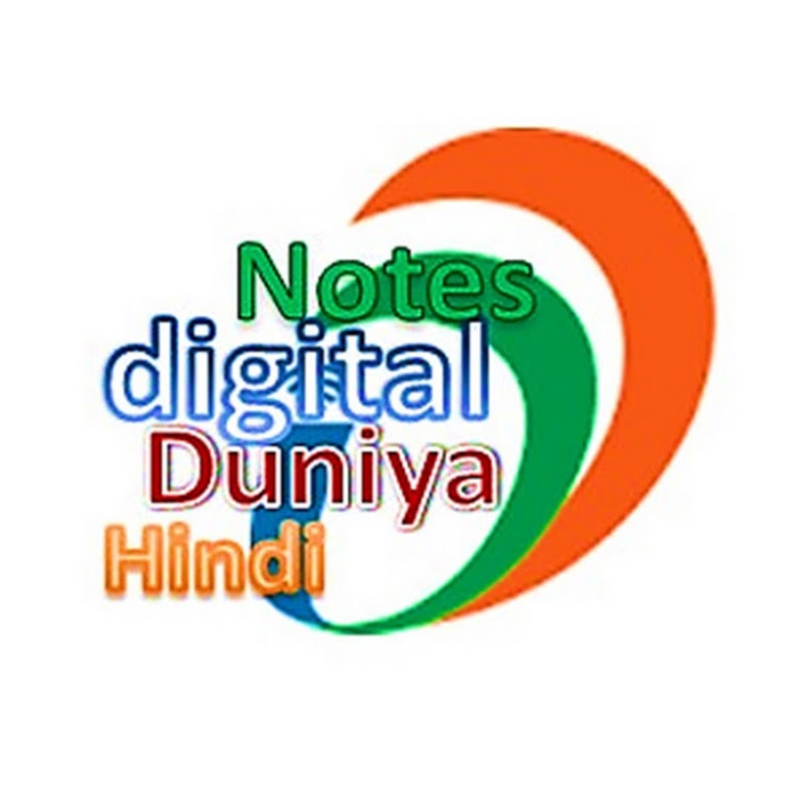 Digital Notes Duniya YouTube 频道头像