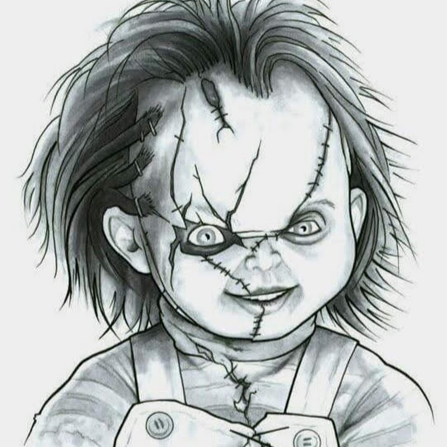 Чаки тату эскиз