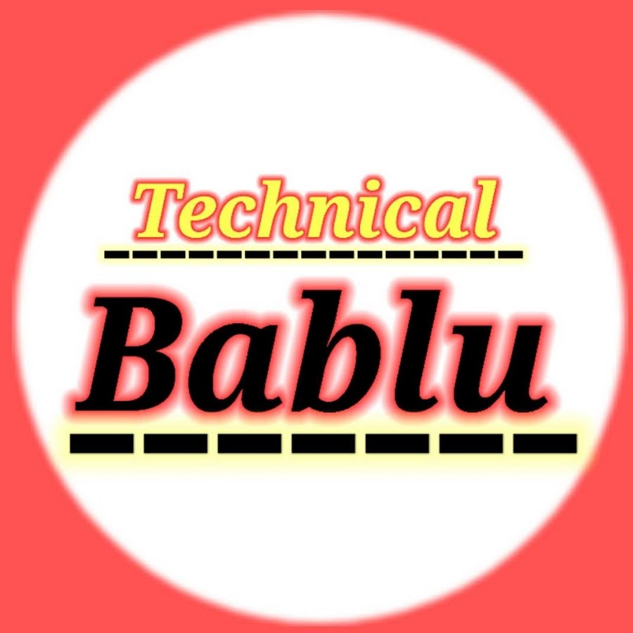 Technical bablu YouTube channel avatar