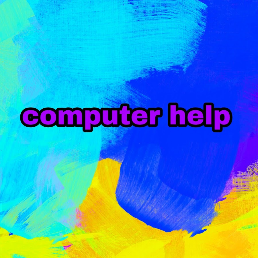 computer help यूट्यूब चैनल अवतार