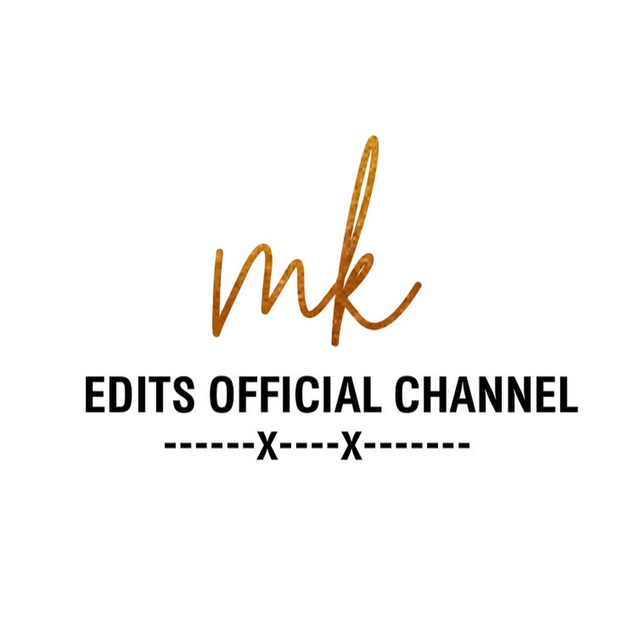 MK EDITS Avatar canale YouTube 