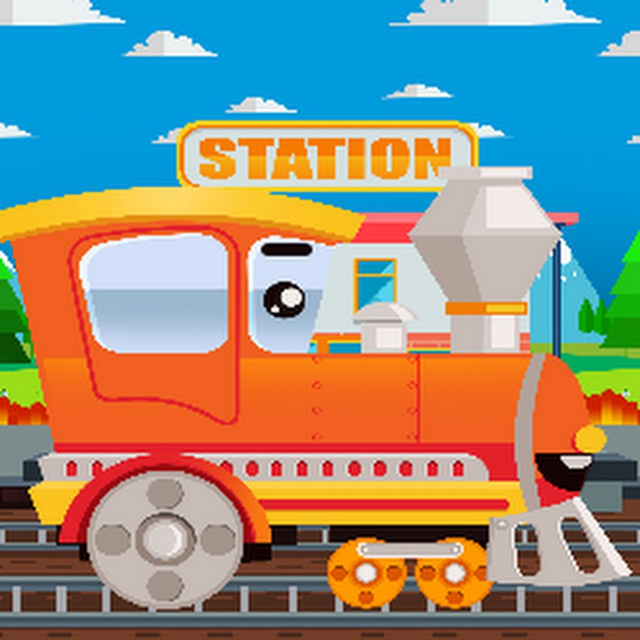 Kids Trains Cartoons