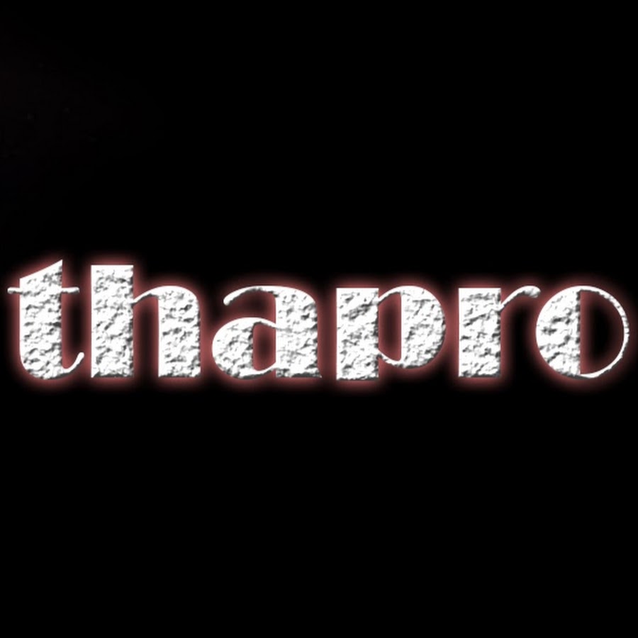thapro رمز قناة اليوتيوب