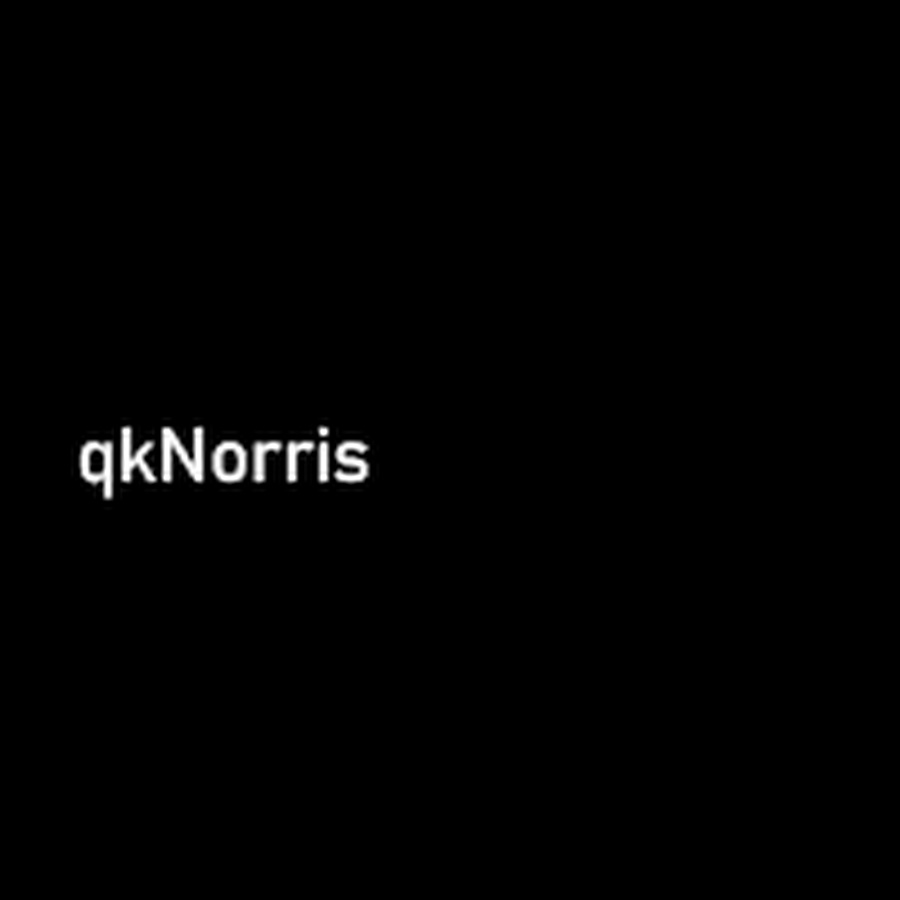 qkNorris YouTube channel avatar
