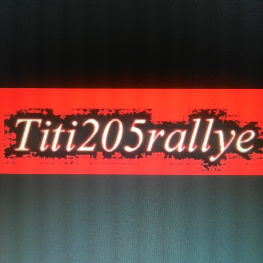 titi205rallye YouTube channel avatar