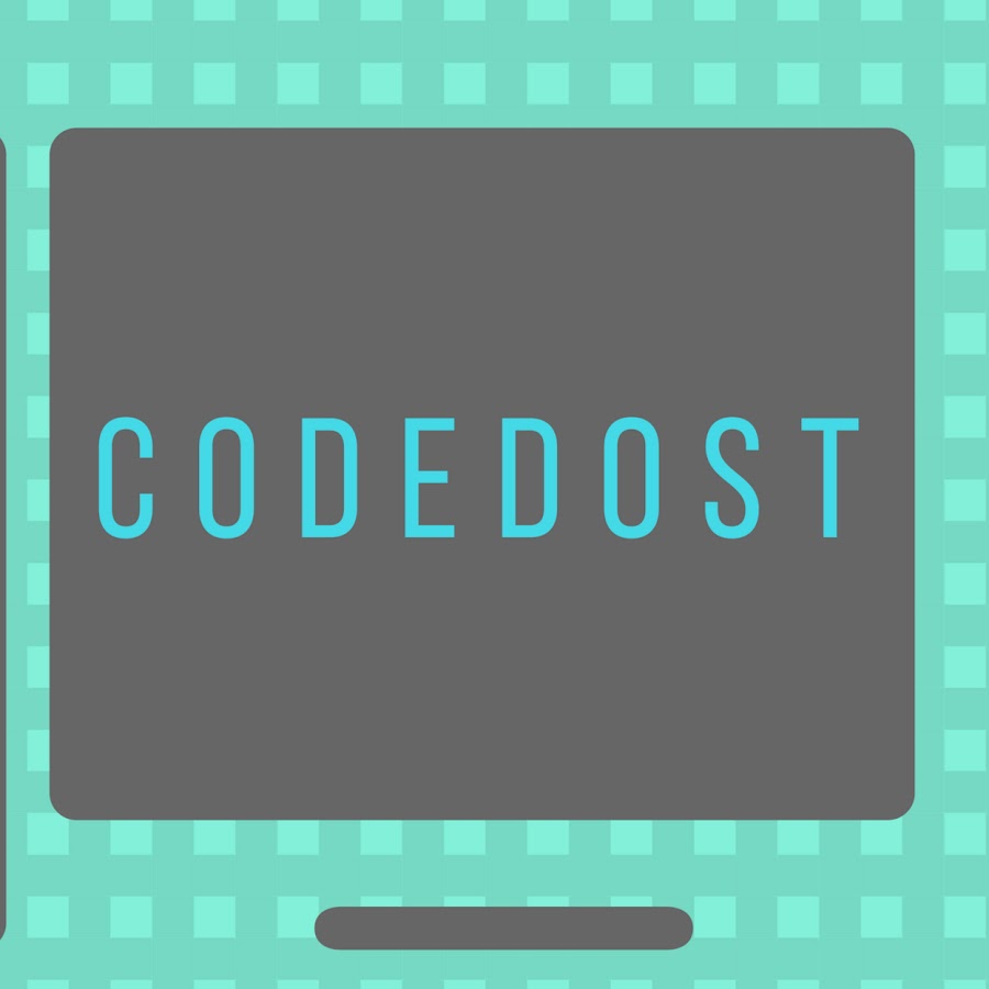 codedost رمز قناة اليوتيوب