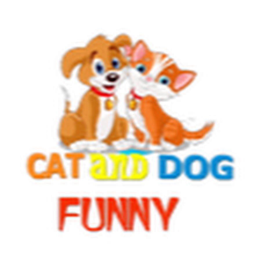 Cat and dog YouTube channel avatar