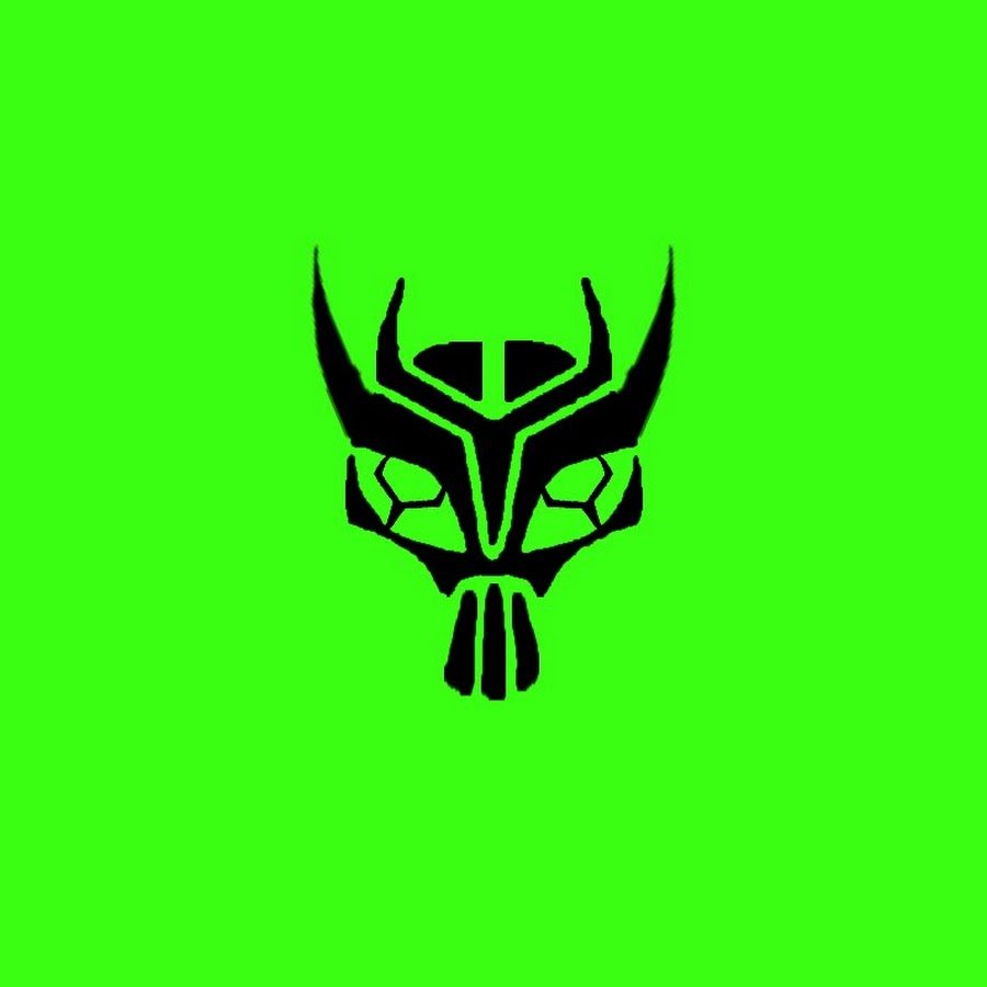 Abstract Green YouTube channel avatar