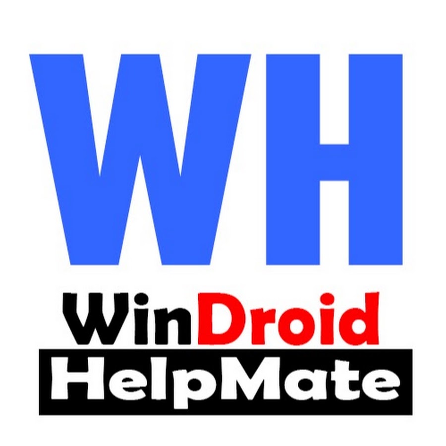 WinDroid Helpmate यूट्यूब चैनल अवतार