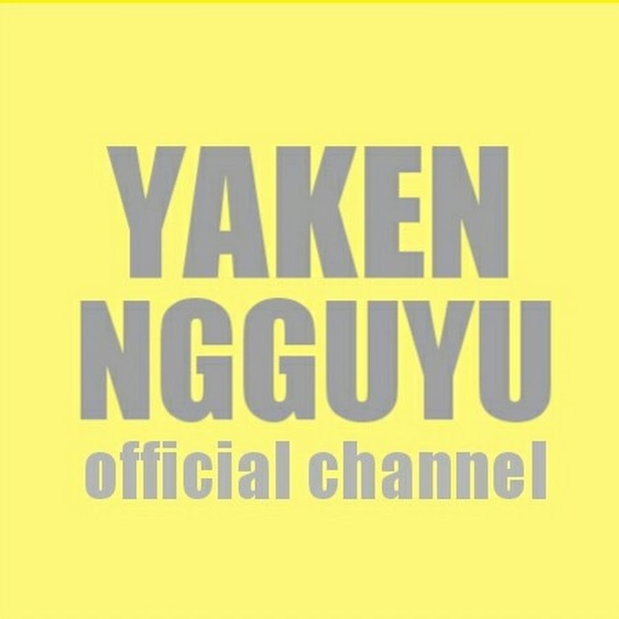 YAKEN NGGUYU Аватар канала YouTube