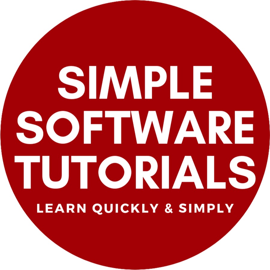 Simple Software Tutorials YouTube channel avatar