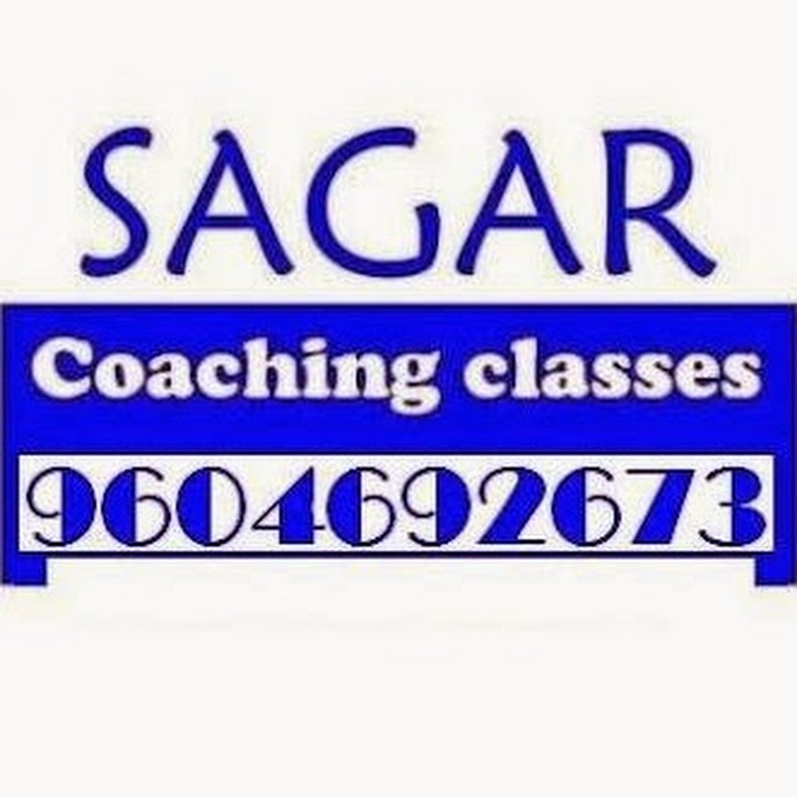 Sagar Coaching Classes Avatar de chaîne YouTube