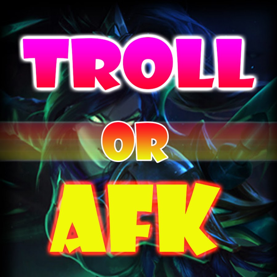 TROLL OR AFK YouTube channel avatar