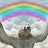 Happy Rainbow Sloth
